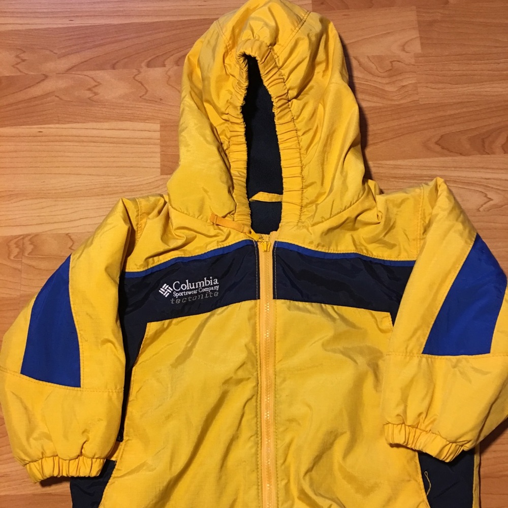 Columbia Techtonite Hooded ZIP Jacket Sz 2T